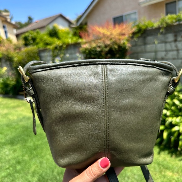 Vintage Coach Small SoHo bag in loden - Picture 2 of 9